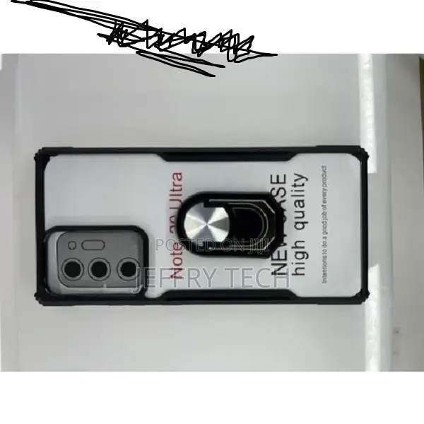 My Choice Samsung Galaxy Note 20 Ring Hard Case Cover