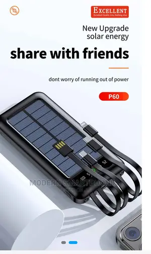 12000 Solar POWERED BANK