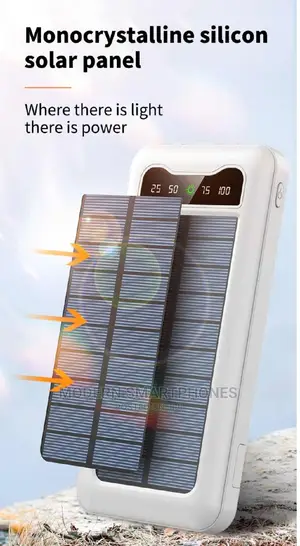 12000 Solar POWERED BANK