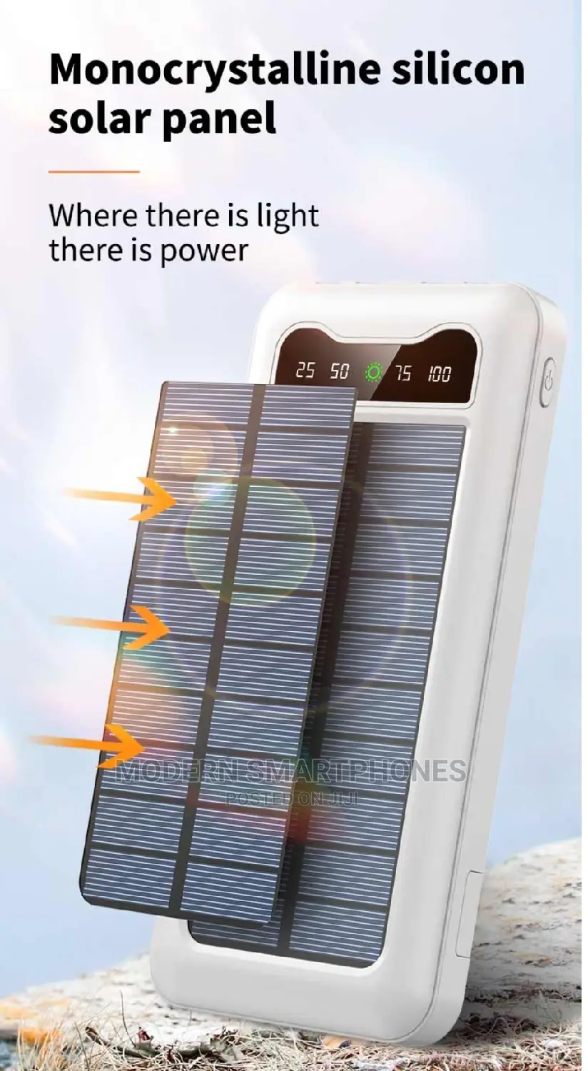 12000 Solar POWERED BANK