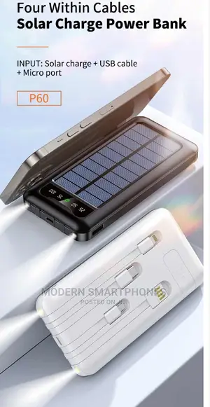 12000 Solar POWERED BANK