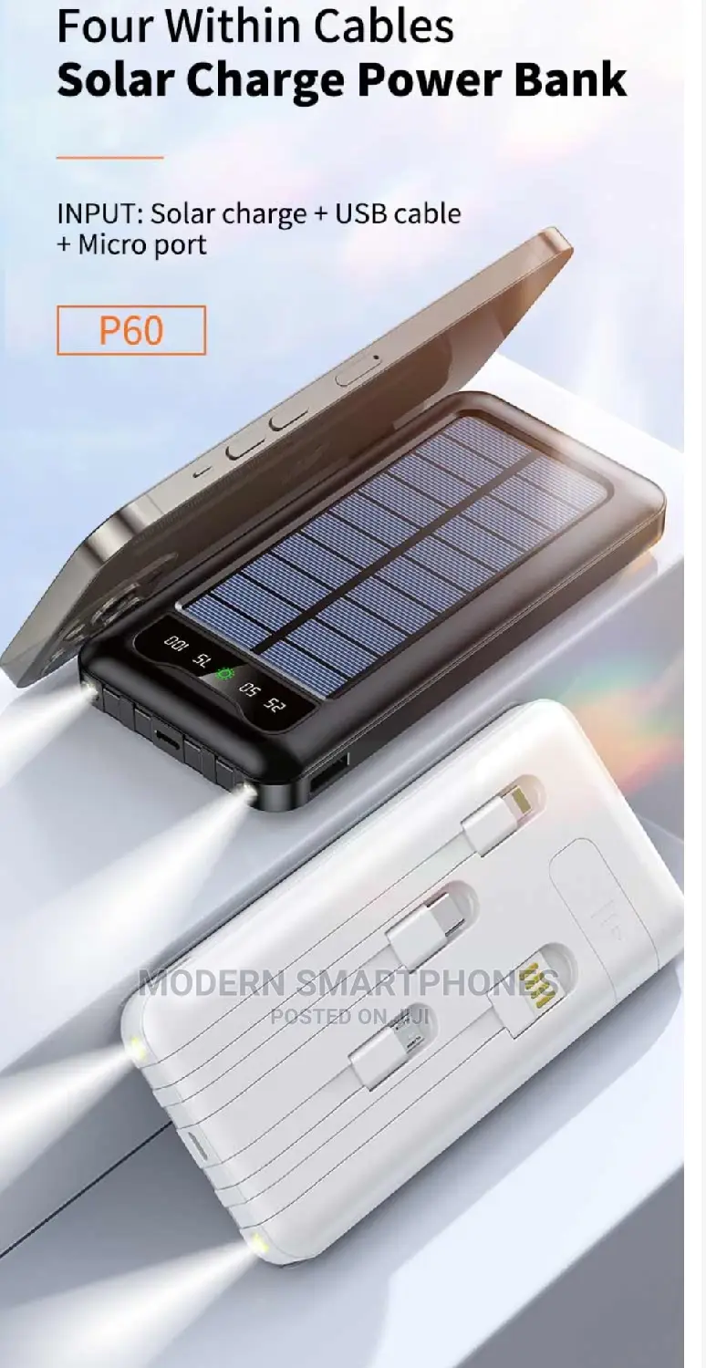 12000 Solar POWERED BANK