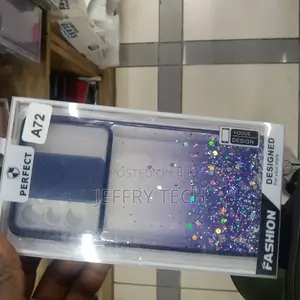 Glitter Camshield Case for Samsung Galaxy A72