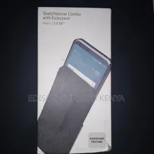 LG G6 Shell/Holster Case Combo With Kickstand
