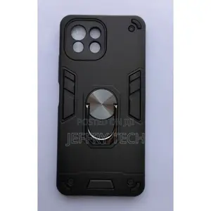 Metal Ring Car Holder for Xiaomi Mi 11 Lite - BLACK