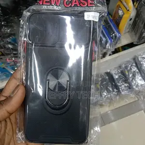 Sliding Camera Cover Case With Ring Holder for iPhone XS Max