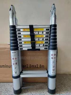 Aluminium Double Telescopic Ladder 5.6meters