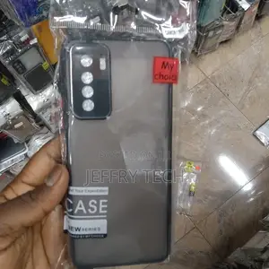 Back Cover for Tecno Camon 17 Pro (PC Hard Back, Smoke Camer