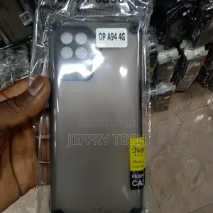 Back Cover Case for Oppo A94 (Camera Protection | Smoke Tran