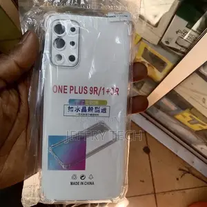Back Cover for Oneplus 9R 5G (Shockproof|Silicone|Transparen