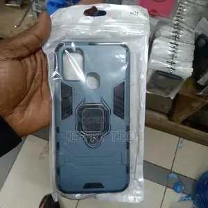 Blue Galaxy M31 Armor Ring Case
