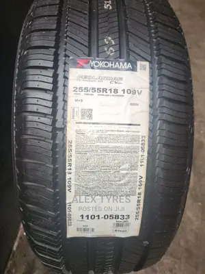 255/55r18 Yokohama Tyres Made in Thailand