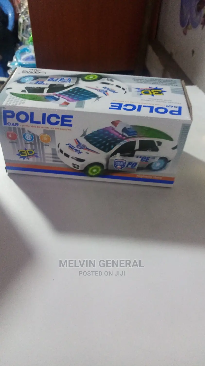 Policeman Car Toy