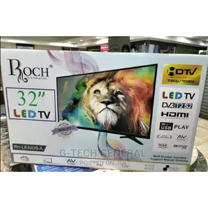 Roch 32 Inches Smart Tv With Free Wall Bracket.