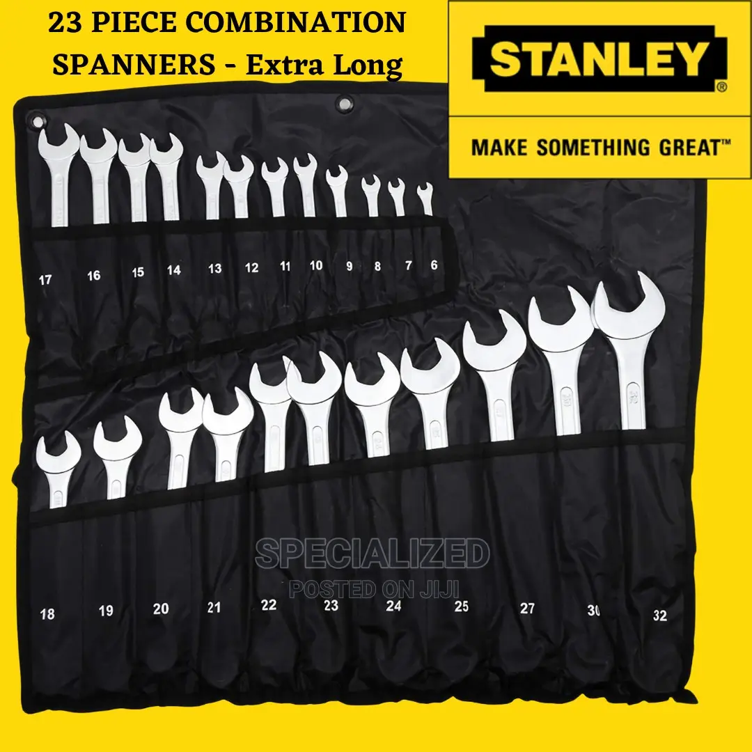 Stanley 23 Piece Extra Long Combination Spanner Set