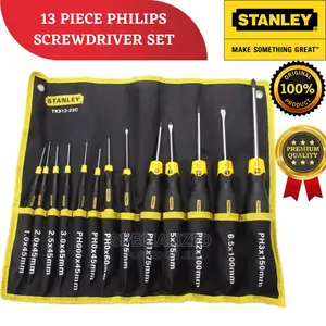 Stanley 13 Piece Philips Screwdriver Set