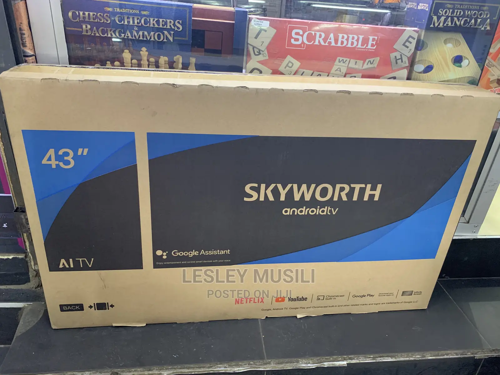 Android Tv 43” by Skyworth (New)