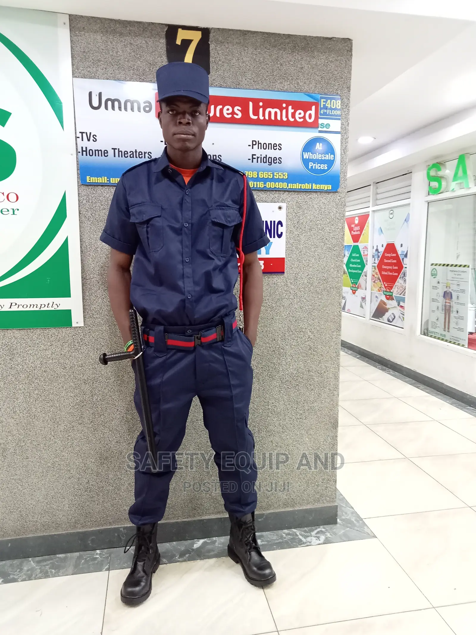 Navy Blue Security Guard Uniforms