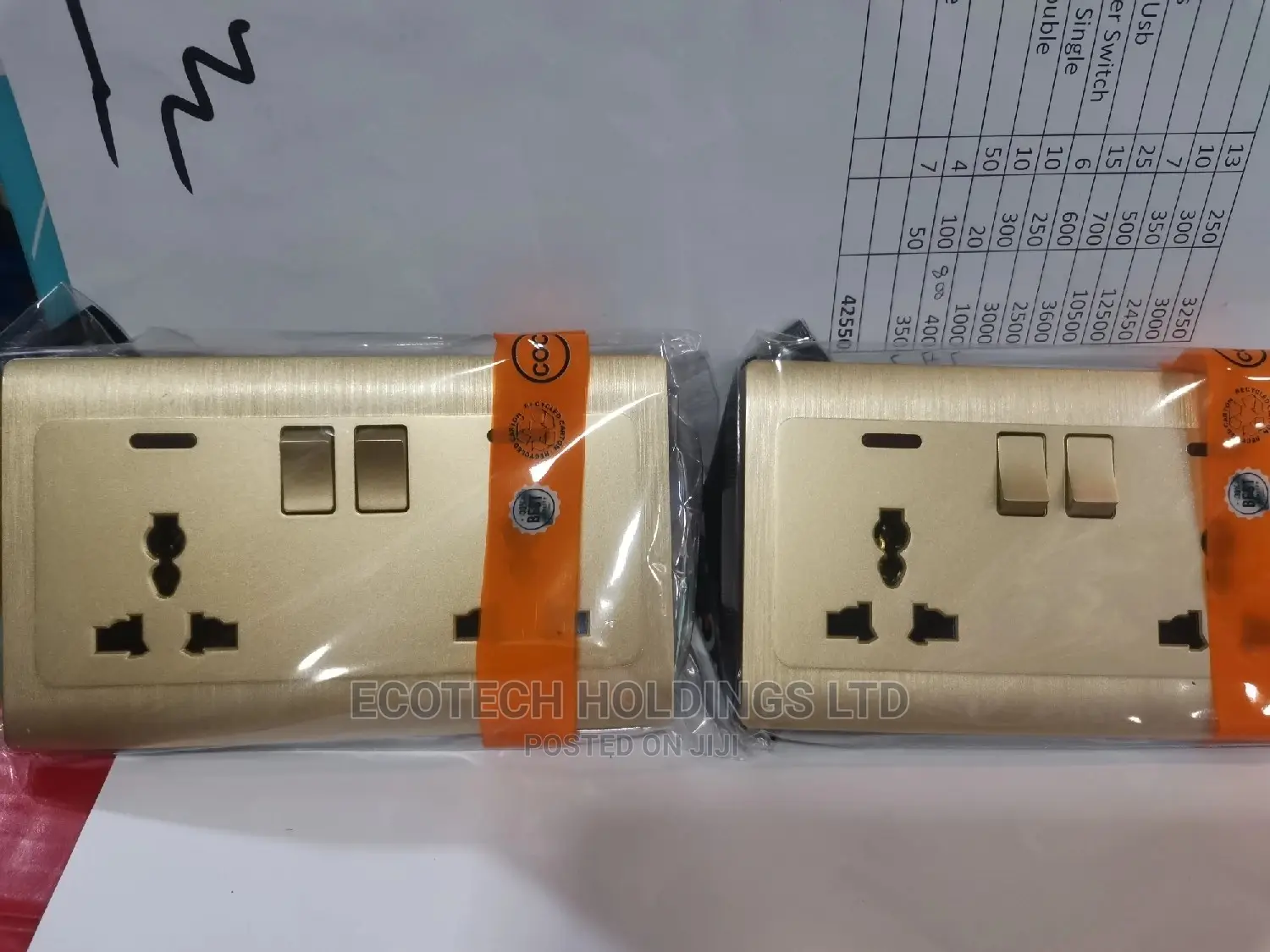 Executive Twin Socket.