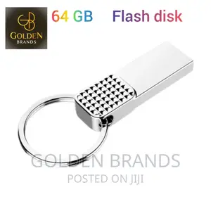 Metal USB 64 GB Flash Drive Rotation Pen Drive