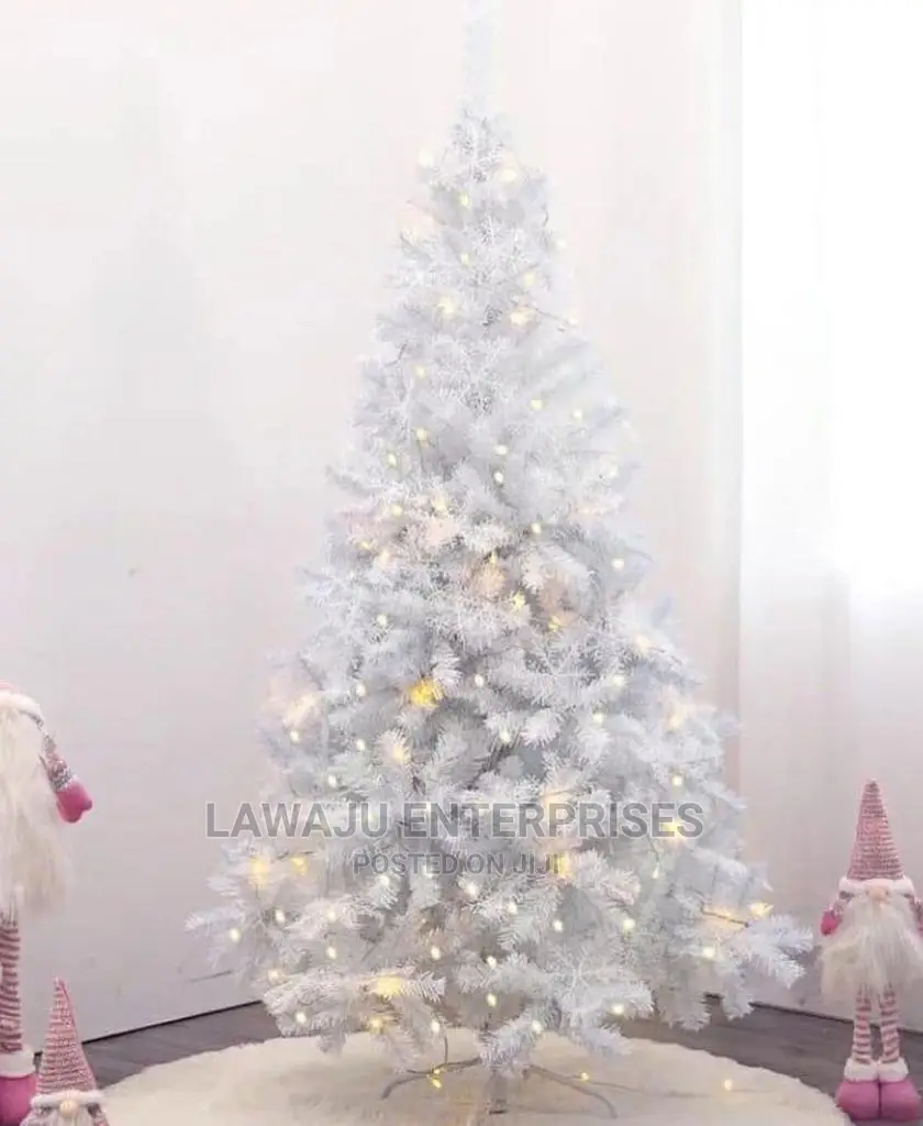 8ft- White Christmas Tree