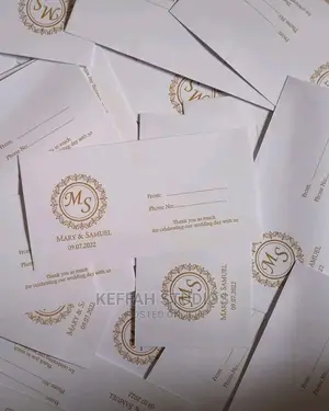Branded Envelopes, Water Labels and Tags