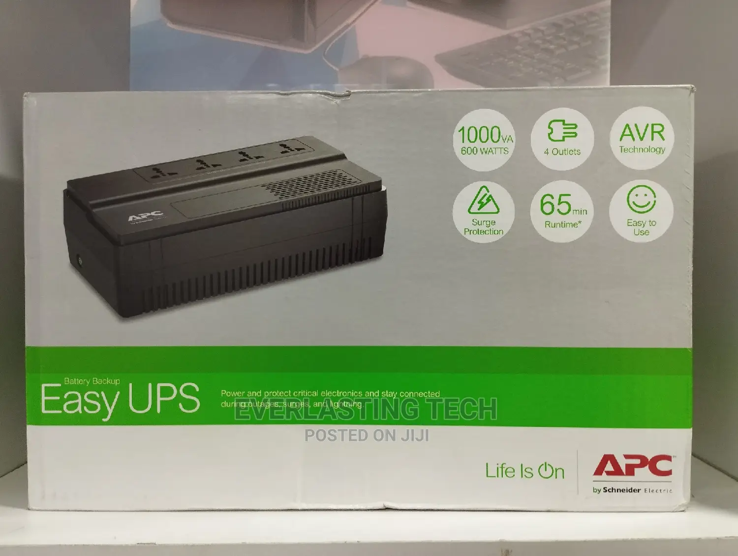 Apc Easy Ups 1000va Ups (Bv1000i-MSX )