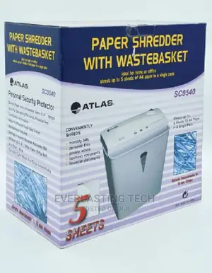 Atlas Paper Shredder SC0540 5 Sheets
