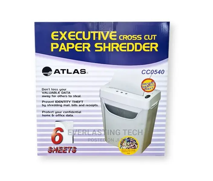 Atlas Cc0540 Paper Shredder