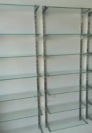 Glass Diplay Shop Shelves