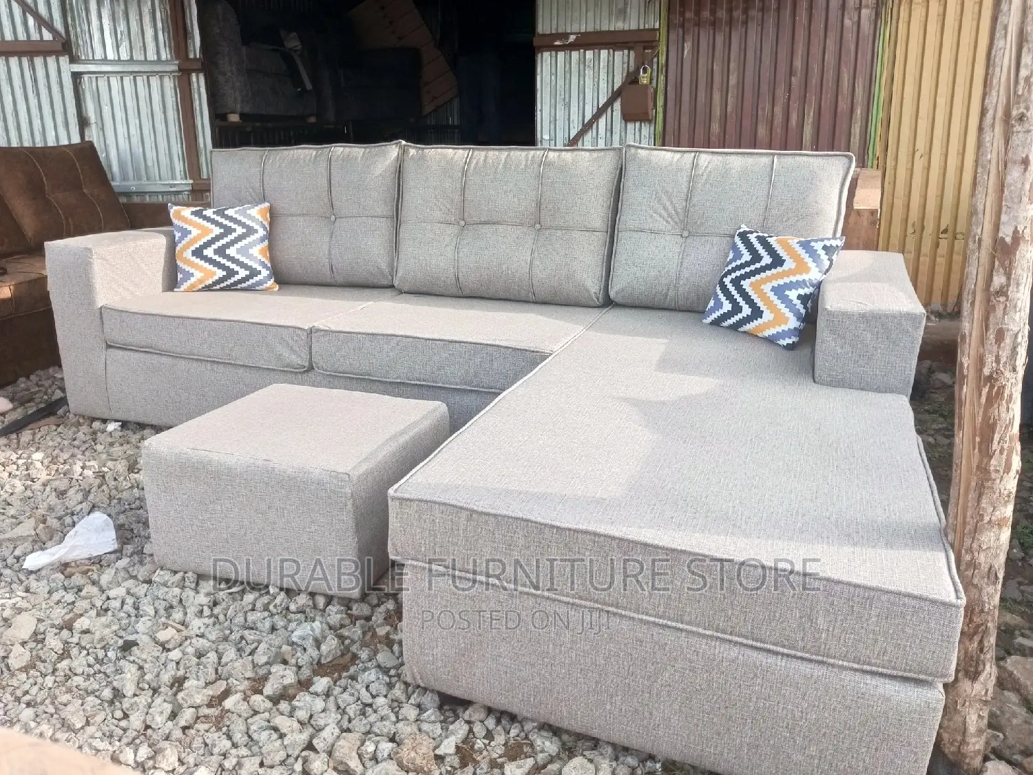 6 Seater L Seat Sofa