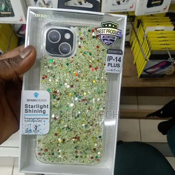 Elegant Glitter iPhone 14 Plus Case