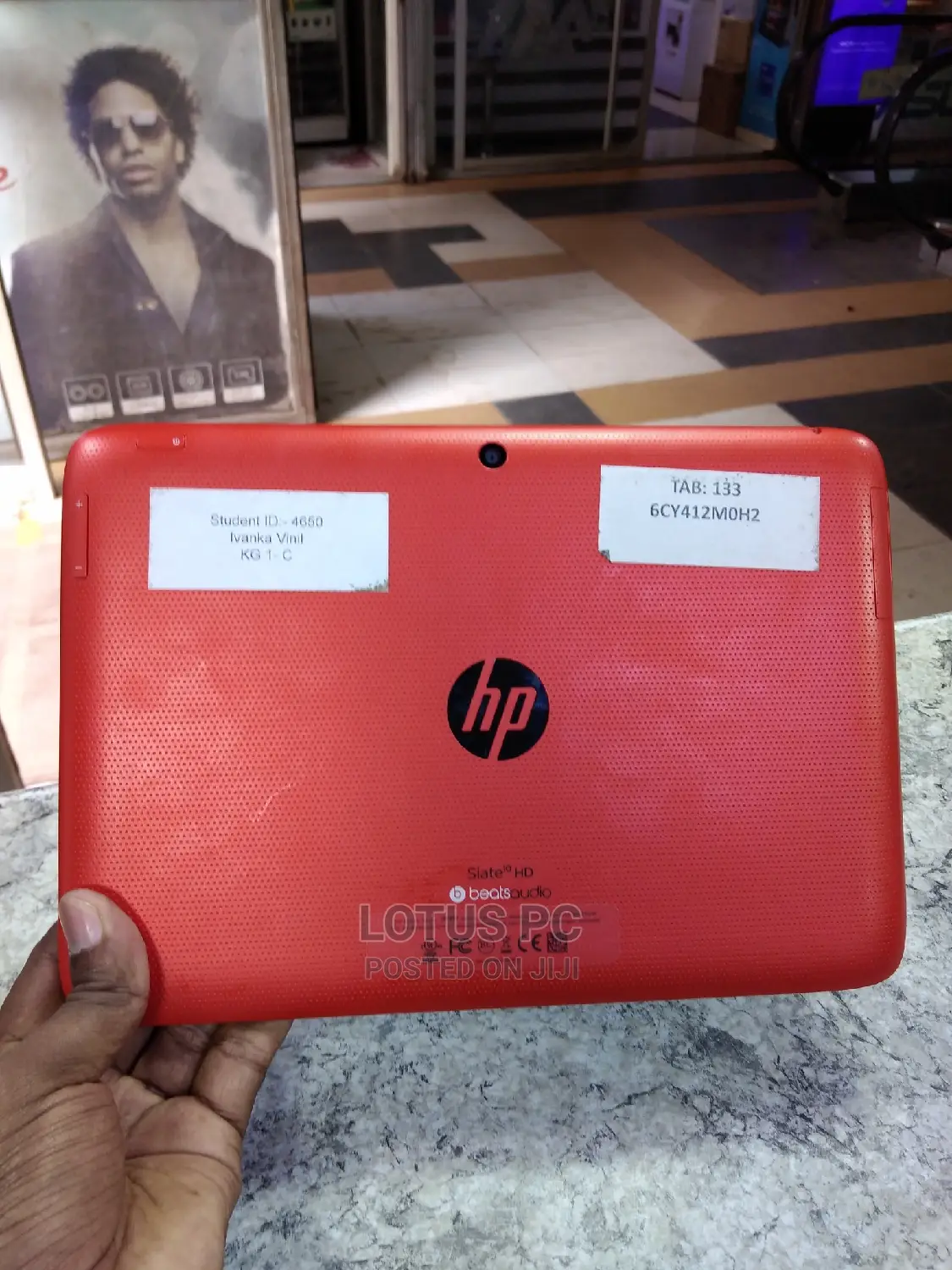 HP Slate 10 HD 16 GB Red