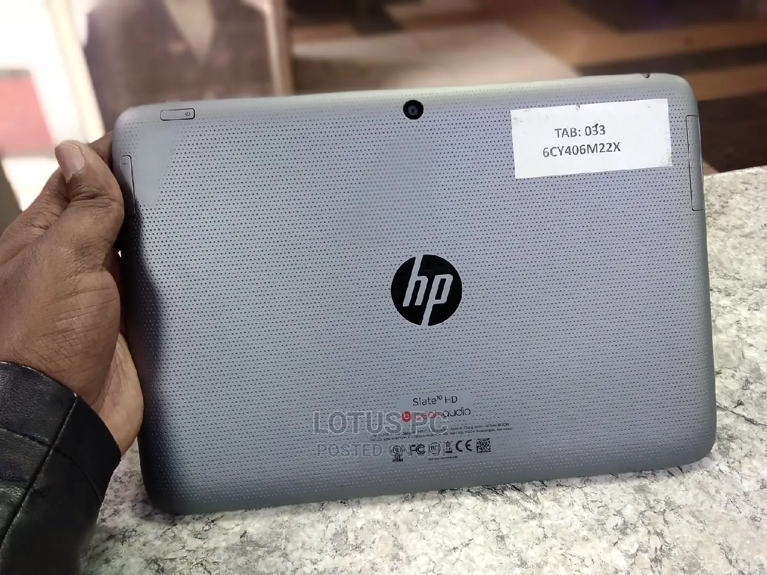 HP Slate 10 HD 16 GB Gray