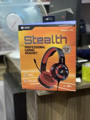 Stealth Gaming Headset by Zook (New)