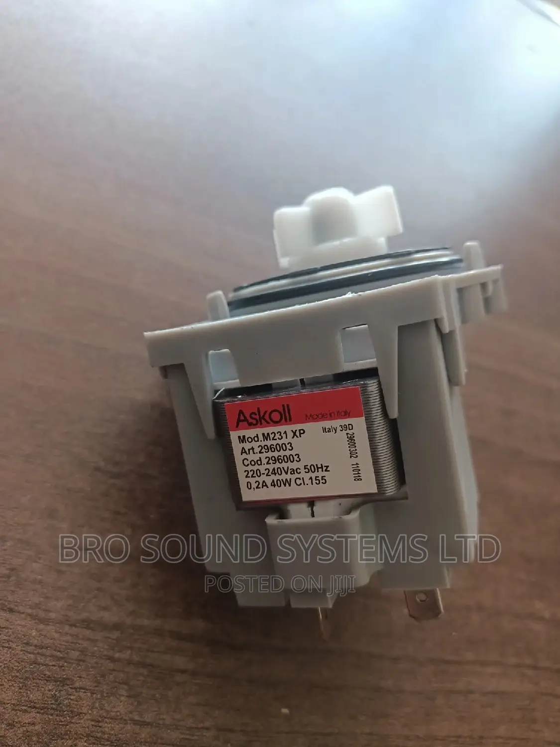 Water Washing Machine Drain Pump 40watts