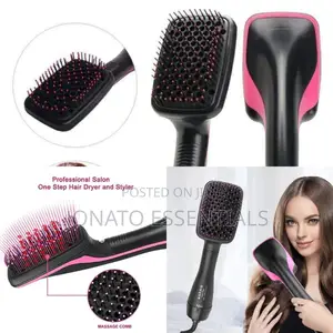 Electric Hair Straightener, Comb