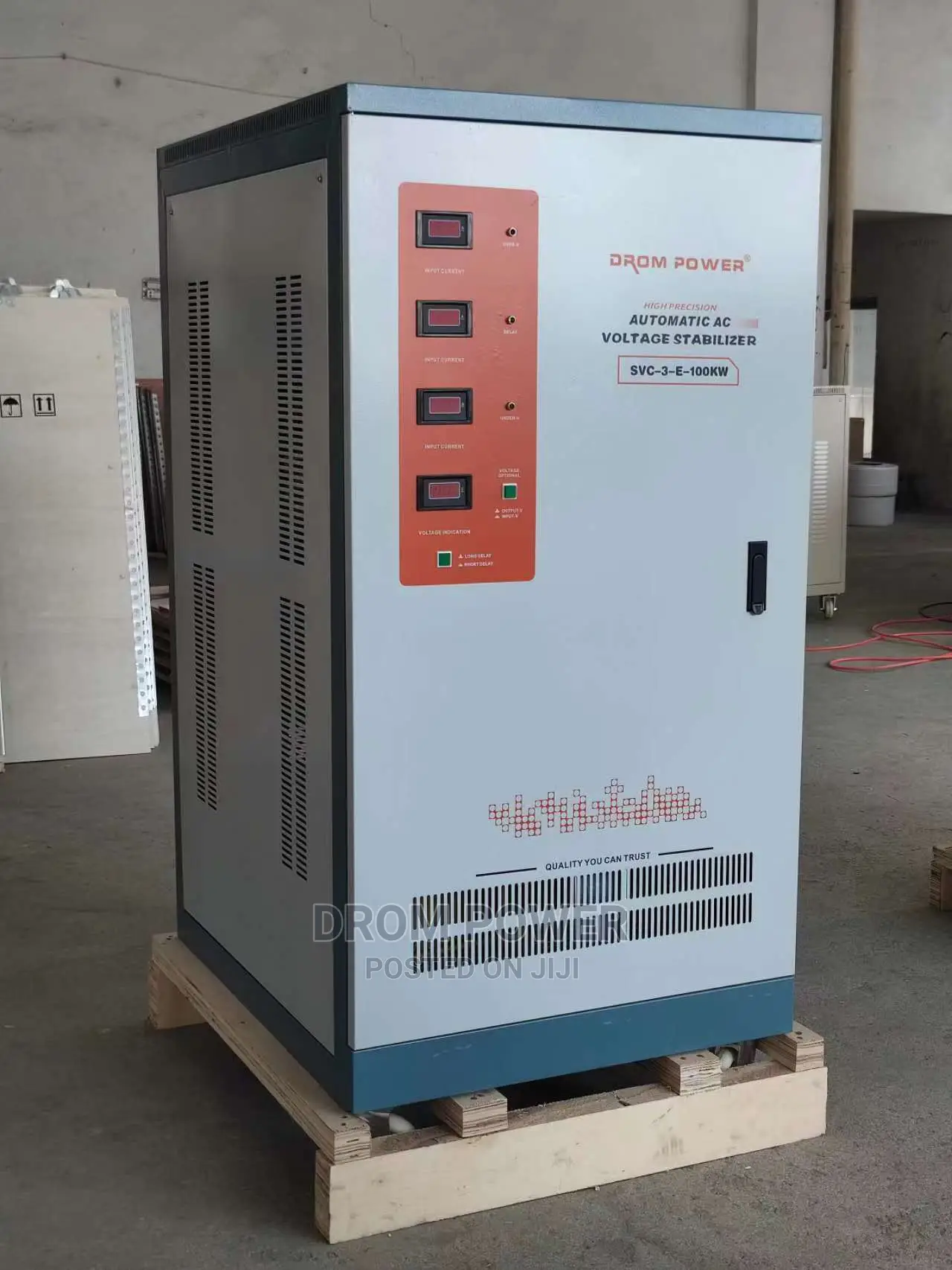 Drom Volatge Stabilizer 100kw 3phase