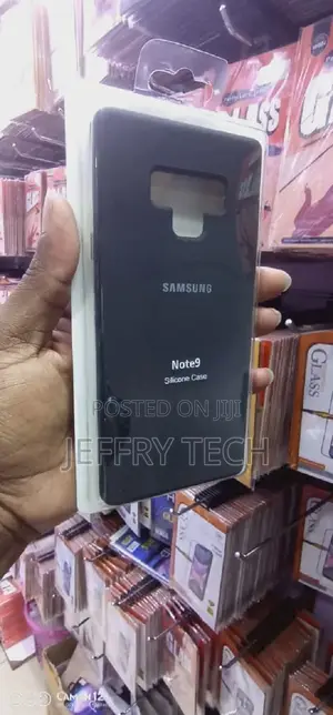 Galaxy Note 9 Case, Slim Liquid Silicone Soft Gel Rubber Sho