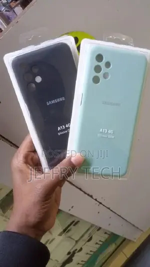 Samsung A13//Silicone Case//Shockproof//Cover - Green