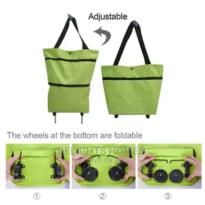 Foldable Shopping Bag on Wheels