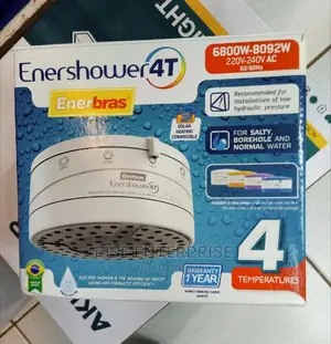 Enerbras Hot Instant Shower Water for Normal,Bore Hole Water