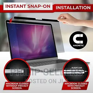 Laptop Privacy Filter and Anti-Glare Protector