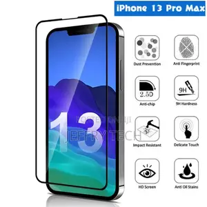iPhone 13 Pro Max Tempered Glass Screen Protector X 2 Pack