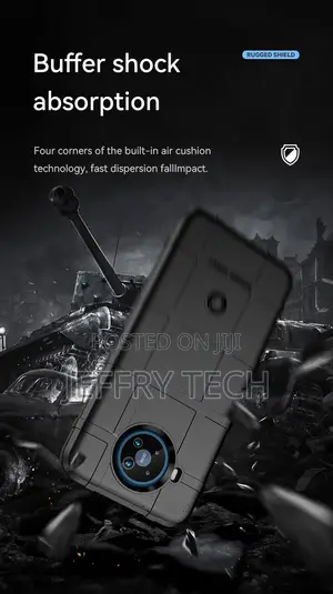 Rugged Shield Silicone Case for Nokia 9 Pureview