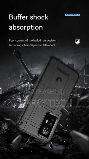 Rugged Shield Silicone Case for Xiaomi Mi 11T