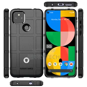 For Google Pixel 5a Rugged Shield 3.2mm Thick Tpu Case Cover