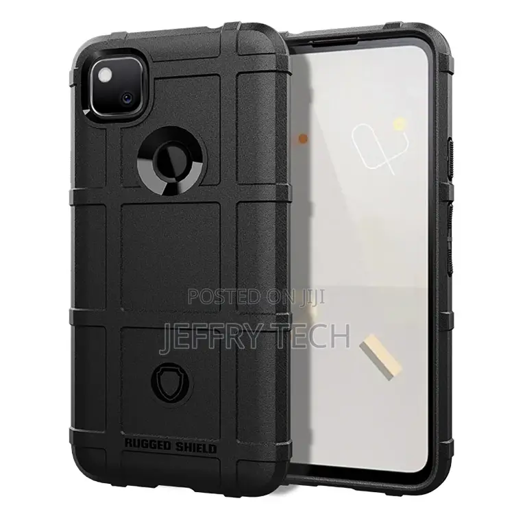 For Google Pixel 5 Full Coverage Shockproof TPU Case(Black)