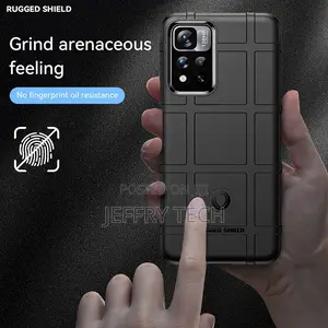 Case for POCO M4 Pro Rugged Shield Shockproof Soft TPU Armor