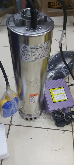 Submersible Deep Well Pump With Flaot Switch and Power KIT